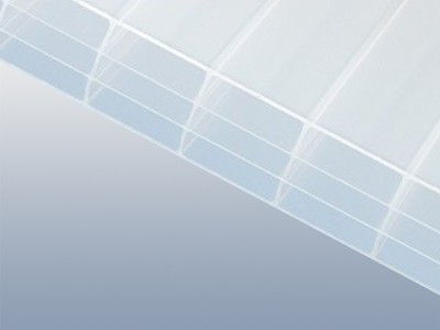Stegplatte Plexiglas® Resist 32/32 opal weiß WA012